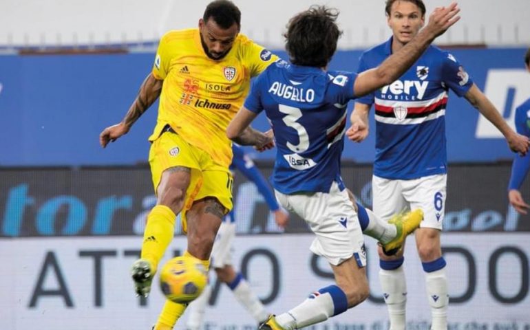 All’ultimo respiro: i rossoblù pareggiano al Ferraris. Sampdoria – Cagliari finisce 2-2