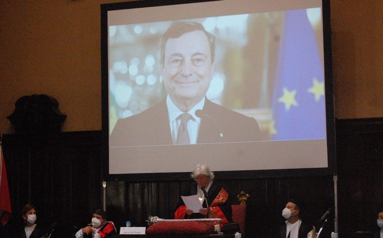 L’Università di Cagliari compie 400 anni: gli auguri del premier Mario Draghi