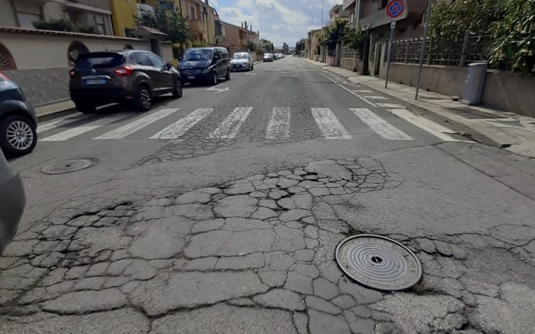 Selargius, maxi intervento da 1,6 milioni sulle strade cittadine: oltre 30 vie interessate