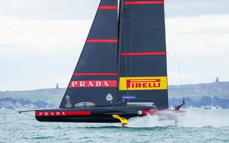 Luna Rossa rimane ancora 4 anni nelle acque di Cagliari: obiettivo, preparare la Coppa America