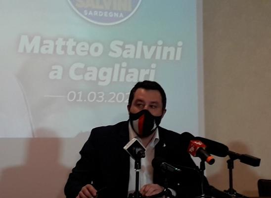 Salvini: “Dopo tante bugie giustizia è fatta, primi in zona bianca” (VIDEO)