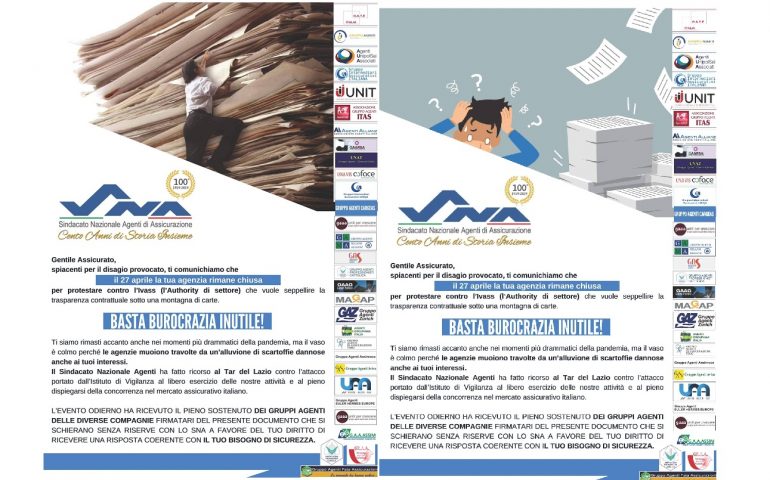 Agenzie di assicurazione paralizzate dalla nuova burocrazia: sciopero agenti anche in Sardegna