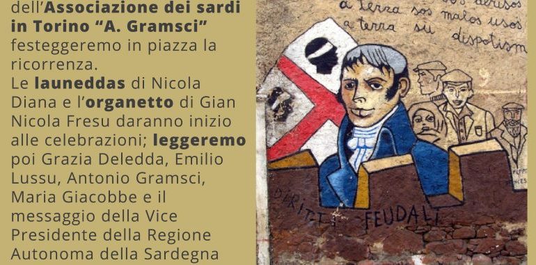 Sa Die de sa Sardigna nella città della Mole: a Torino gli emigrati isolani pronti a tenere alta la bandiera dei Quattro Mori