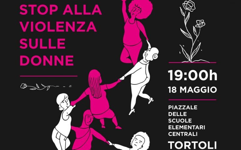 A Tortolì la manifestazione “Stop violenza sulle donne” in nome di Paola Piras e Mirko Farci