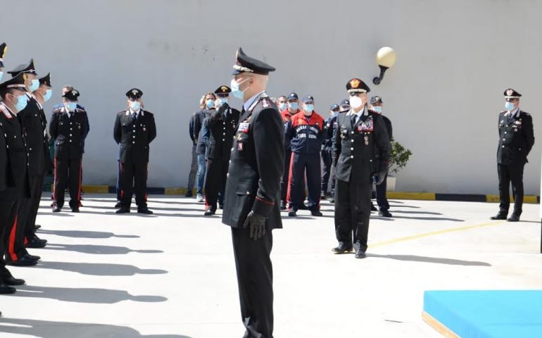 Il Generale di Corpo d’Armata dei Carabinieri Carmelo Burgio in visita a Cagliari