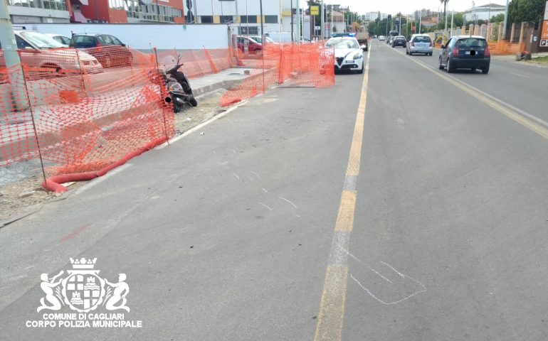 incidente-viale-marconi-scooter-taxi