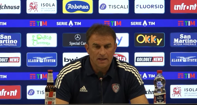 Giulini conferma Semplici, sarà l’allenatore del Cagliari anche per la prossima stagione