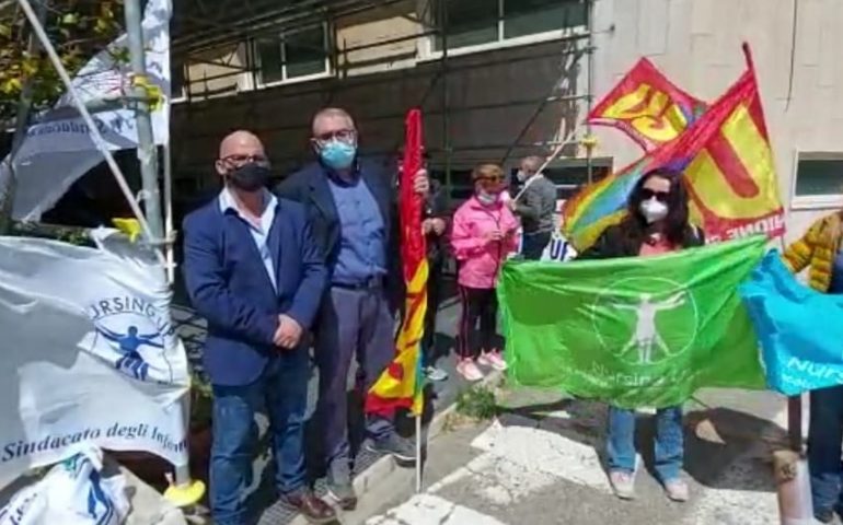 “Gravi carenze di infermieri e Oss al Businco-Oncologico di Cagliari”: sit in di Nursing Up e Usb