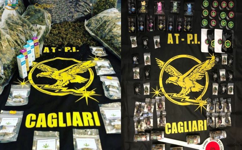 Cagliari, la Guardia di Finanza sequestra quasi 67 kg di marijuana: denunciate 4 persone