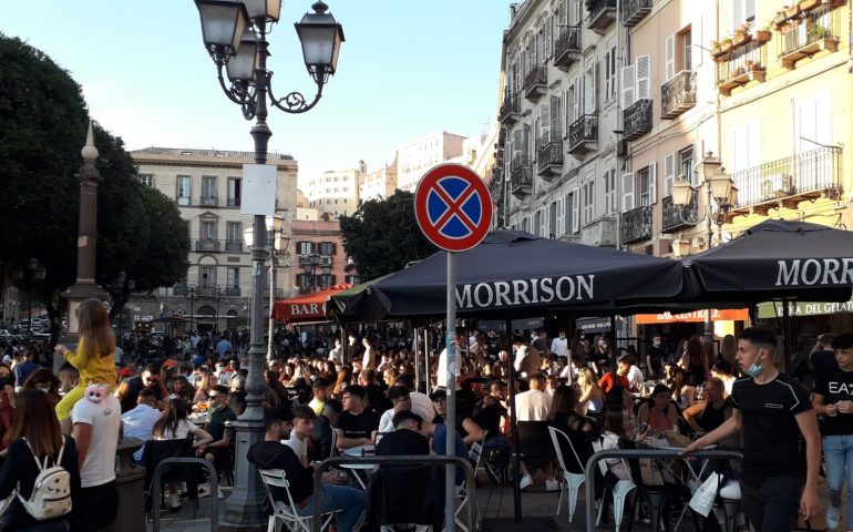 La foto. Cagliari, primo sabato in Zona Gialla: riparte la vita in Sardegna