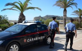 carabinieri al poetto di cagliari