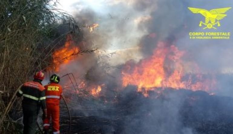 Sardegna, terra infuocata: oggi 12 incendi nell’Isola e domani ancora allerta arancione di pericolo, anche nell’area di Cagliari