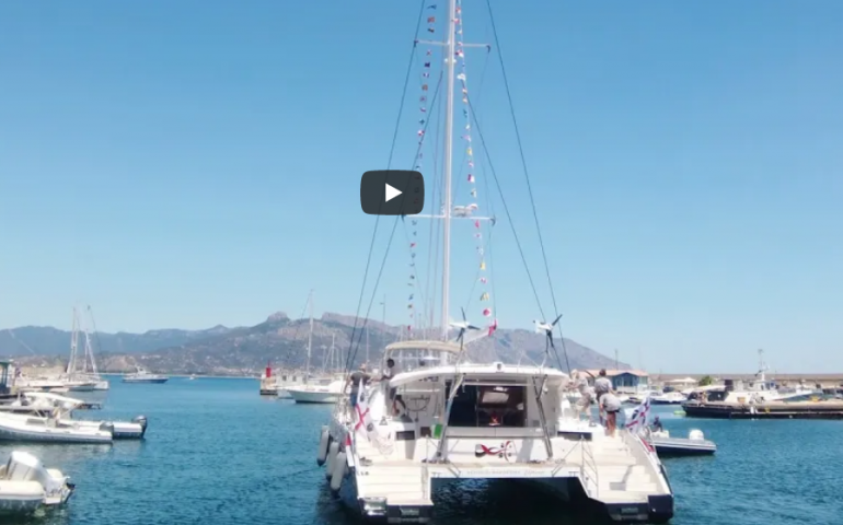Arbatax, varo del Vento di Sardegna Explore, del velista Andrea Mura: l’emozionante VIDEO
