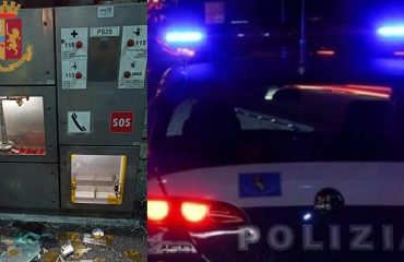 Colonnina Soccorso danneggata