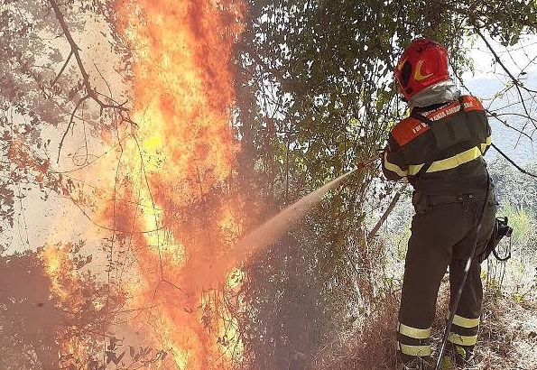 Sardegna, appicca un incendio: arrestato un presunto piromane