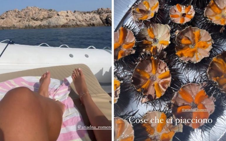 Ricci freschi in barca, ma la pesca è vietata in Sardegna: il post di due modelle fa indignare il web