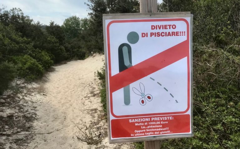 La fotonotizia. Sardegna, cartelli molto “diretti”: meglio evitare cattive condotte