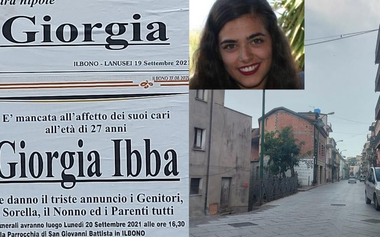 Ogliastra, l’ultimo saluto a Giorgia Ibba. Il sindaco: “Grazie ai tantissimi che si sono stretti intorno alla famiglia”