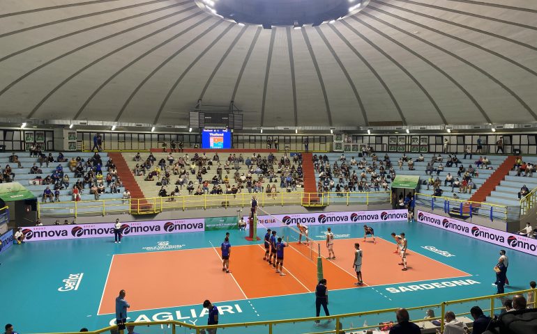 A Cagliari ieri i mondiali under 21 di volley: gli azzurrini distruggono la Thailandia