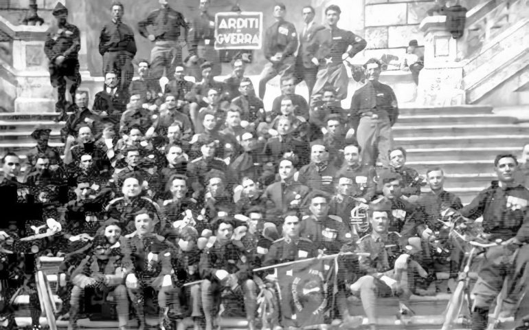 28 ottobre 1922, la Marcia su Roma: la Sardegna diventa fascista. Ecco il Bastione in una foto del ’35