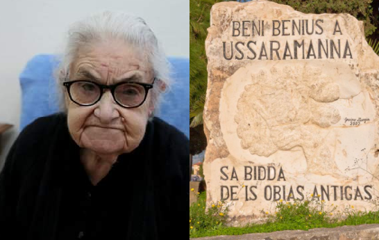 Ussarramanna festeggia la sua centenaria: 102 candeline per Tzia Claudina Zedda