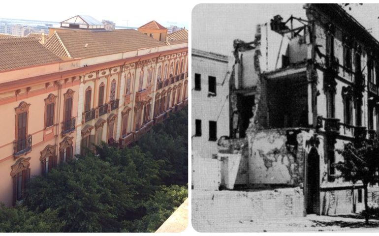 Lo sapevate? Palazzo Valdes a Cagliari fu semidistrutto dalle bombe del 1943