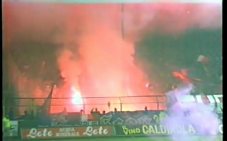 Vi ricordate? In una gelida notte del 1993 il Cagliari trionfa contro il Malines in Coppa Uefa, 8.000 sardi sugli spalti