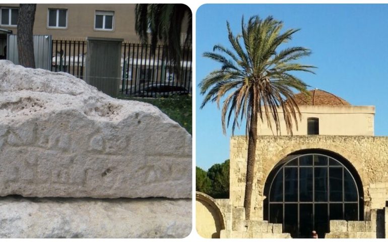 Cagliari, nella basilica di San Saturnino a Cagliari ci sono dei graffiti in lingua araba