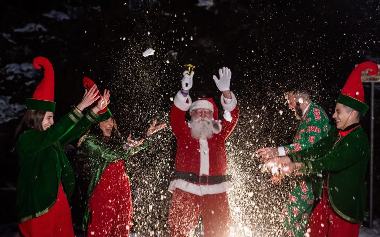 Cagliari, abbondanti nevicate previste nel weekend nel grande villaggio natalizio della Fiera