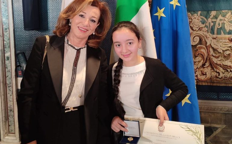 Alfieri della Repubblica. Tra loro la 12enne Aya Jedidi di Maracalagonis, premiata per l’impegno civile