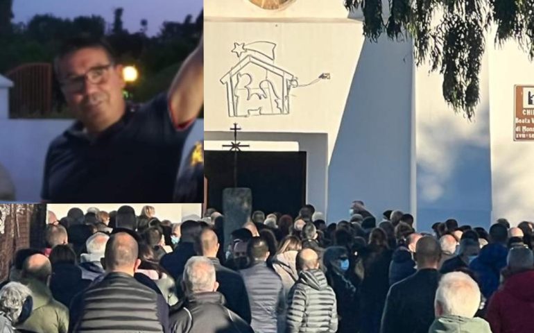 Sardegna, folla e commozione per l’ultimo saluto ad Adriano Balloi
