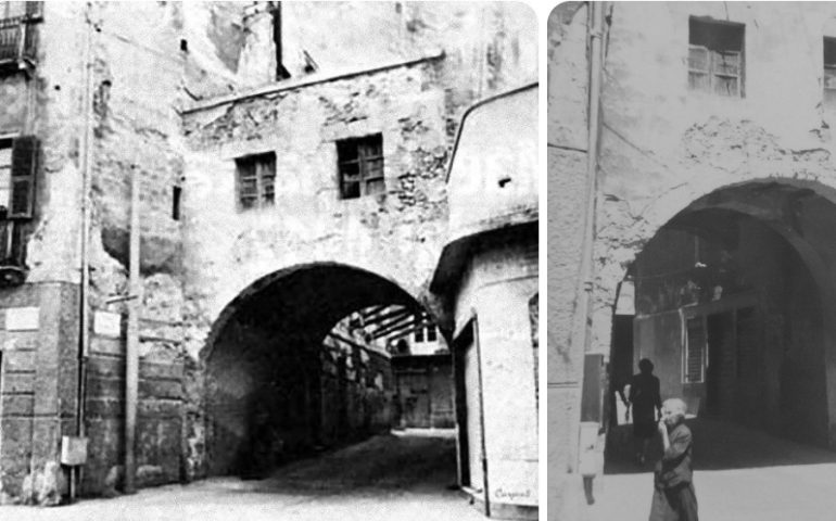 Lo sapevate? Sino al 1963 in via Garibaldi a Cagliari c’era l’ultima porta medievale di Villanova: fu abbattuta nel 1963