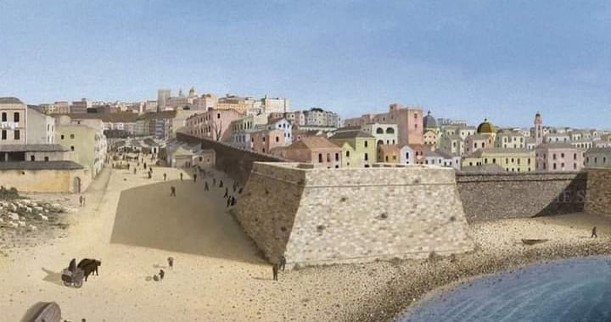 Lo sapevate? Anche il quartiere Marina a Cagliari era circondato da imponenti mura medievali