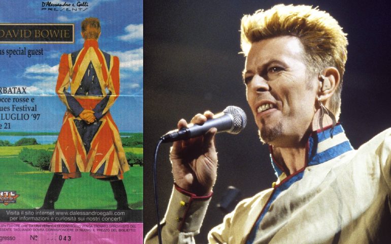 (AUDIO) Vi ricordate? Nel 1997 lo storico e indimenticabile concerto di David Bowie in Sardegna