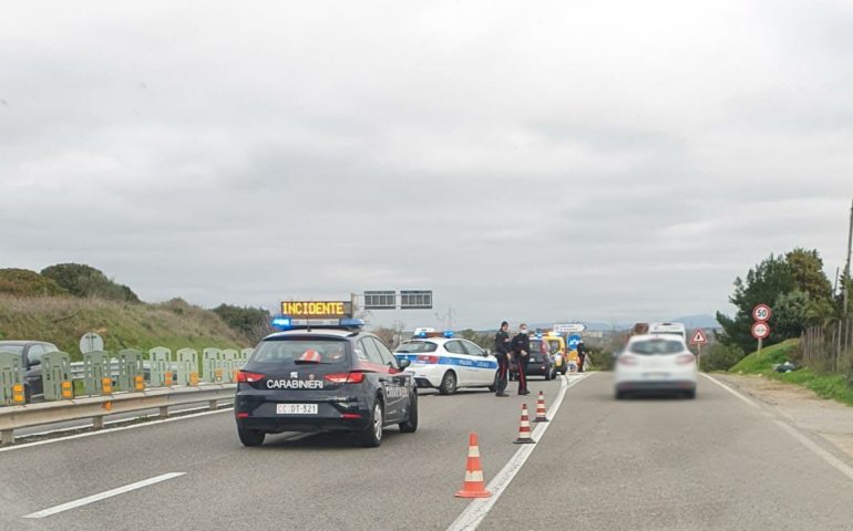 Nuovo incidente sulla 554: strada bloccata in direzione Poetto