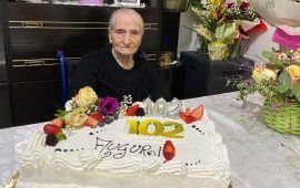 Sardegna, tzia Maria Brundu di Perdasdefogu festeggia 102 anni