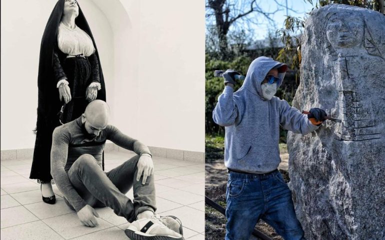 Ogliastra, la statua dedicata a Mirko Farci presto realtà: ecco la foto che servirà allo scultore per realizzare l’opera