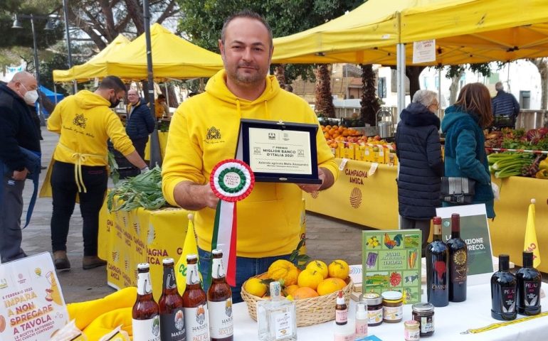 È di un agricoltore sardo il miglior banco italiano di ortofrutta della Coldiretti