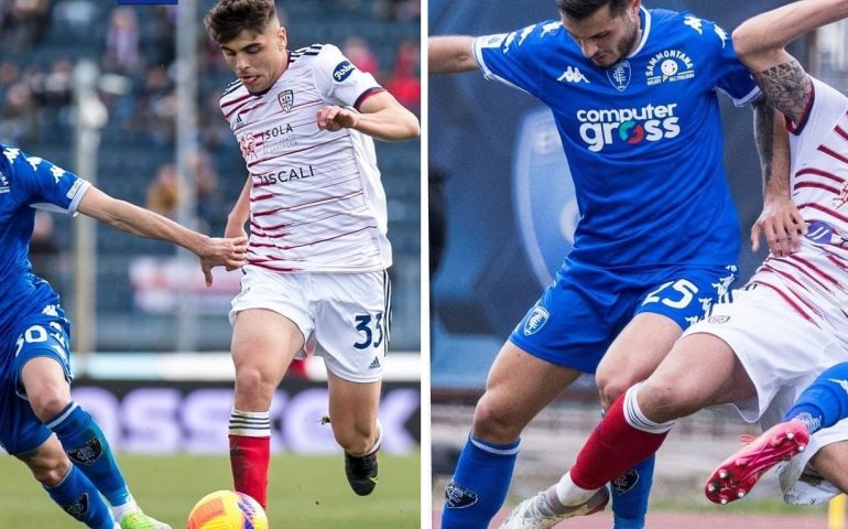 Il Cagliari acciuffa il pareggio nell’arrembaggio finale: a Empoli finisce 1-1