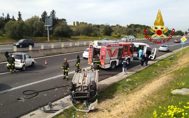 Sestu, terribile incidente sulla 131: scontro fra due auto | Cagliari ...