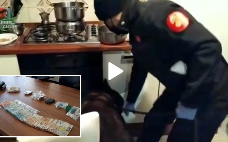 (VIDEO) Cocaina ed eroina per la “Cagliari bene”: 4 arresti a Sant’Elia. In manette anche un 20enne
