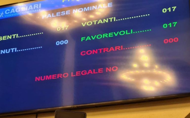 Cagliari, Udc e centrosinistra lasciano l’aula. L’opposizione: “Truzzu non ha più la maggioranza”
