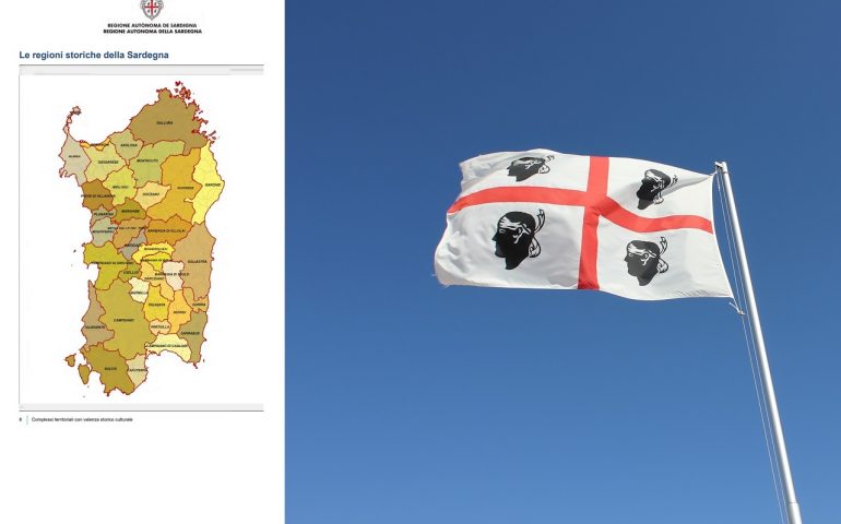 Pillole di geografia della Sardegna. Le 35 regioni storiche. Ecco i nomi e la mappa