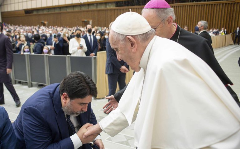 Solinas da Papa Francesco chiede preghiere e attenzione per la Sardegna
