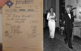 “2 vodka, 2 caffè e 1 grappa”: la cena e i digestivi ordinati da Agnelli e consorte in Sardegna nel 1970