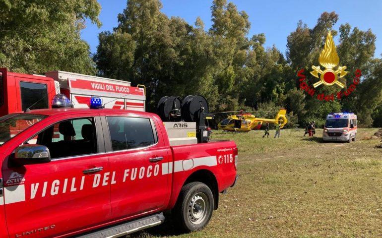 Quartu, auto contro guardrail: un uomo ferito gravemente trasportato in elisoccorso