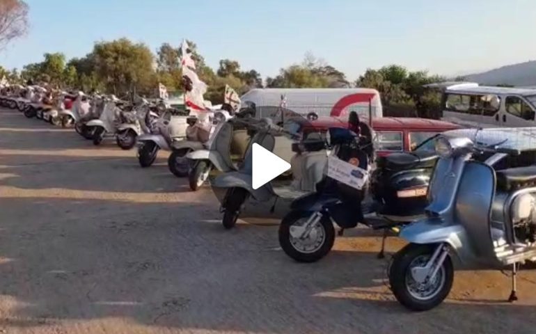 (FOTO e VIDEO) L’Ogliastra ospita il 28° raduno nazionale Lambretta Club d’Italia