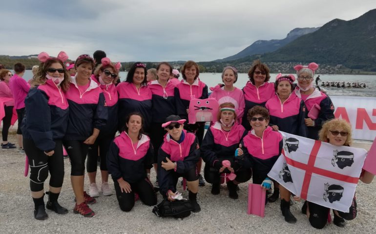 Dragon Boat, la squadra delle Karalis Pink presto a Sabaudia per il Trofeo LILT