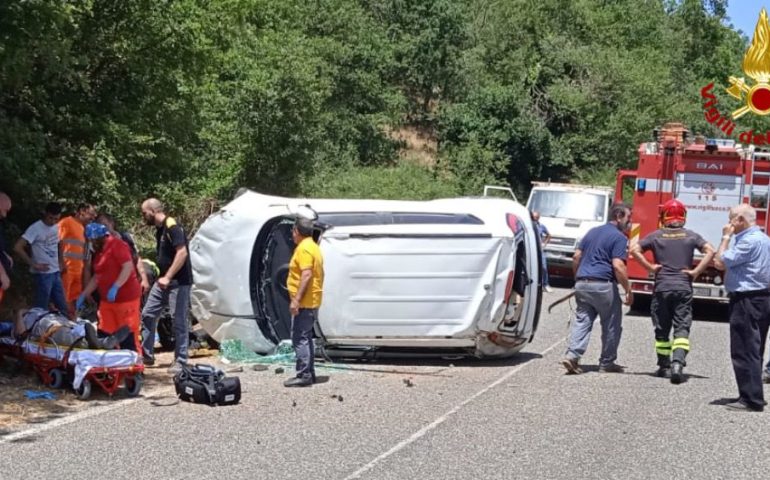 Sardegna, terribile incidente: grave un 82enne, trasportato in elicottero all’ospedale