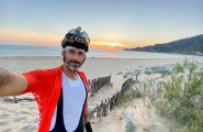 Il periplo della Sardegna in bici in soli 4 giorni: l’impresa straordinaria di Matteo Gregorio
